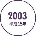2003年（平成15年）